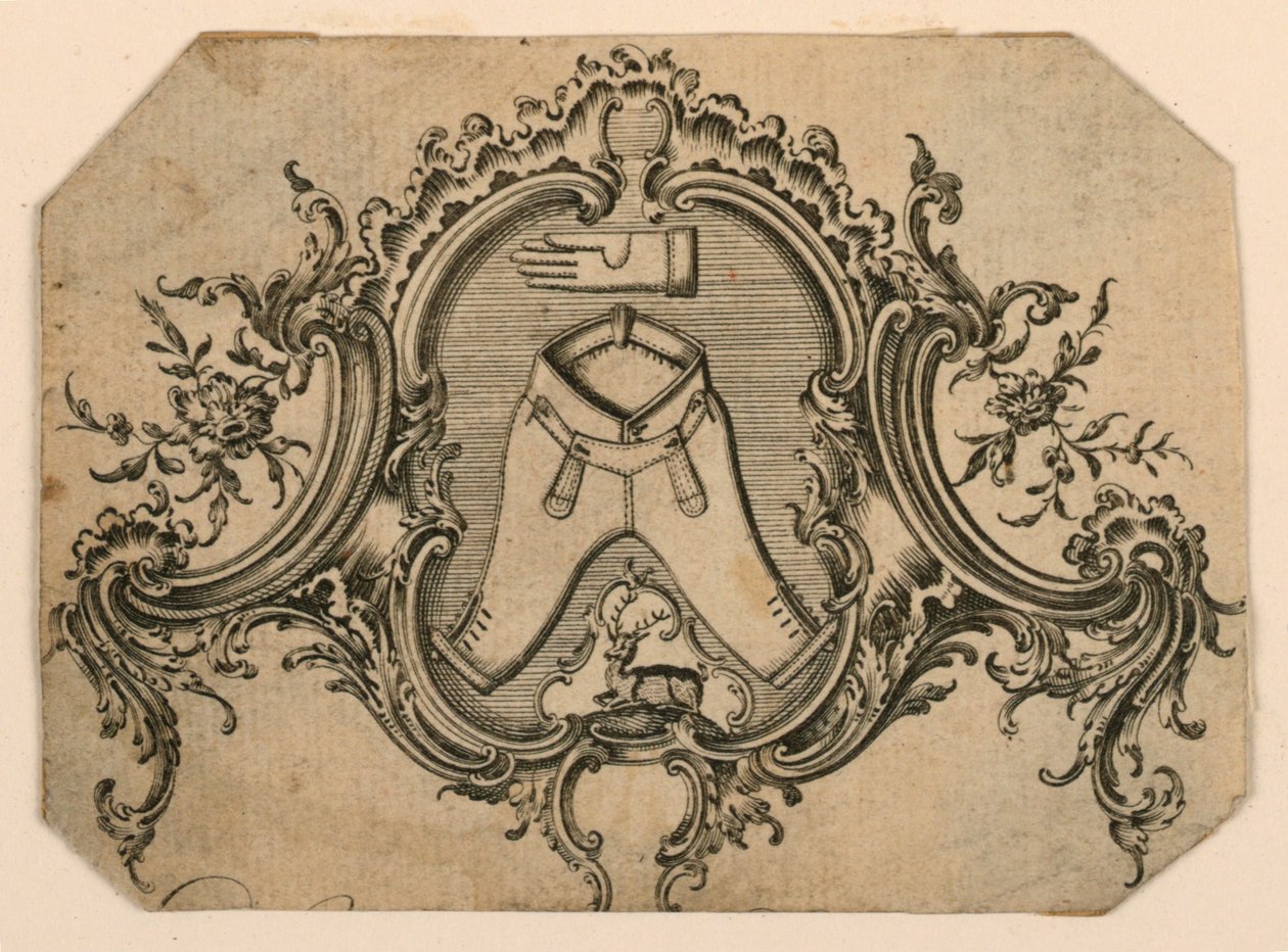 Możliwa karta handlowa dla Clothier autorstwa Unknown artist