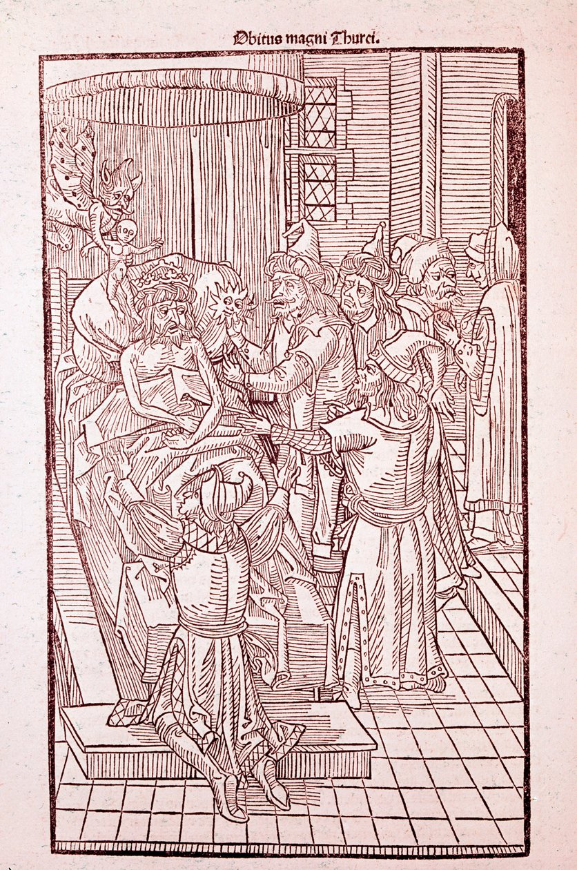 Prawdopodobnie sułtan Mehmed II w 1481 r. (Grawerowanie autorstwa Unknown artist
