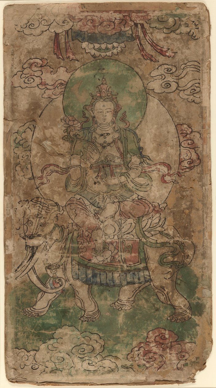 Puxian, Bodhisattwa Dobroczynności autorstwa Unknown artist