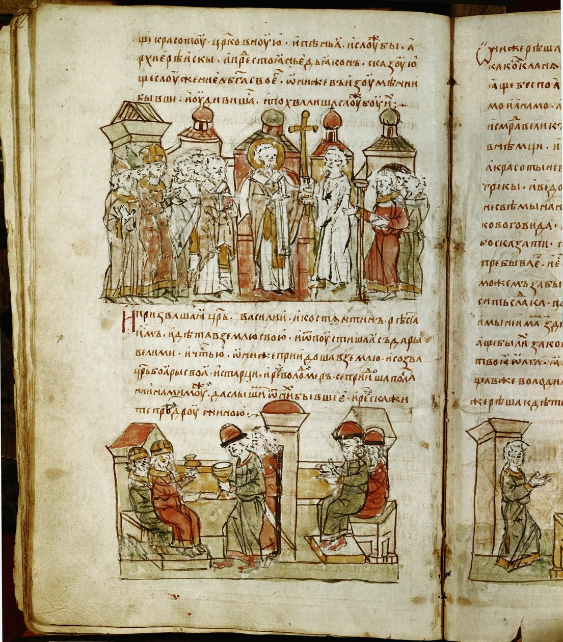 Kronika Radziwiłłów, szczegóły autorstwa Unknown artist