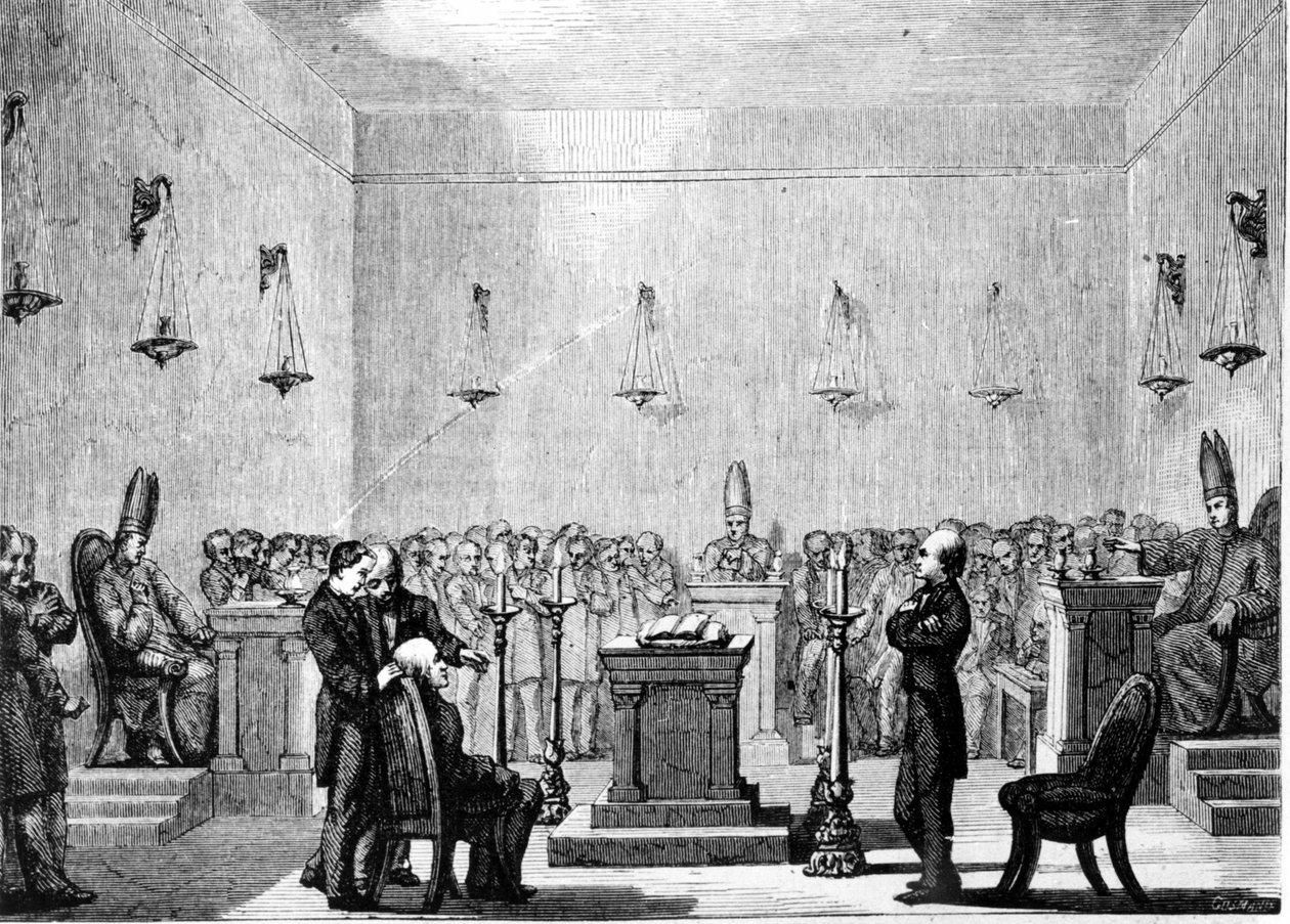 Recepcja neofity mormonów autorstwa Unknown artist