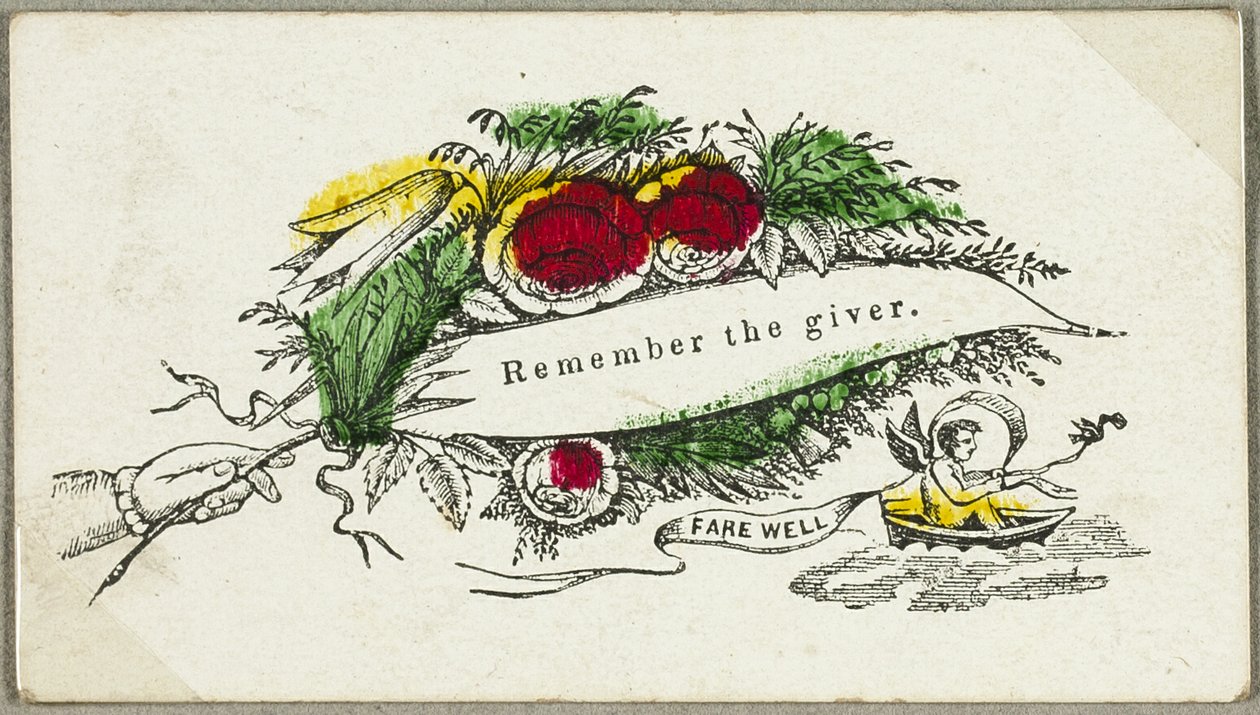 Remember the Giver (walentynka) autorstwa Unknown artist