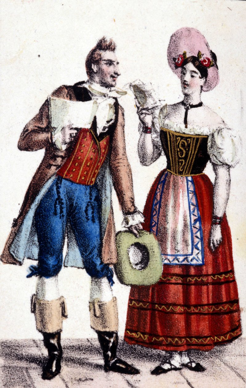 Reprezentacja Dulcamare i Aliny (w wykonaniu odpowiednio Frezzoliniego i Heinefettera) w operze „Elixir d
