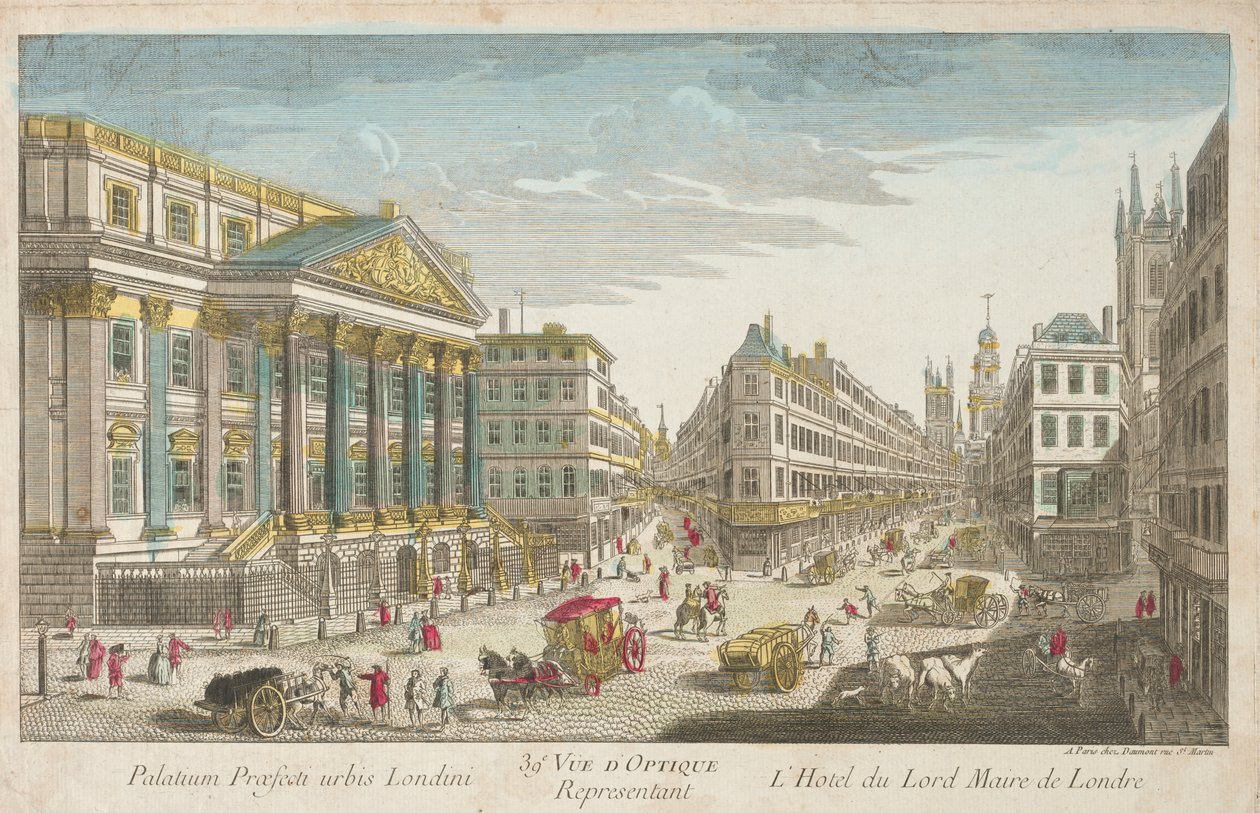 Rezydencja Lorda Burmistrza Londynu autorstwa Unknown artist