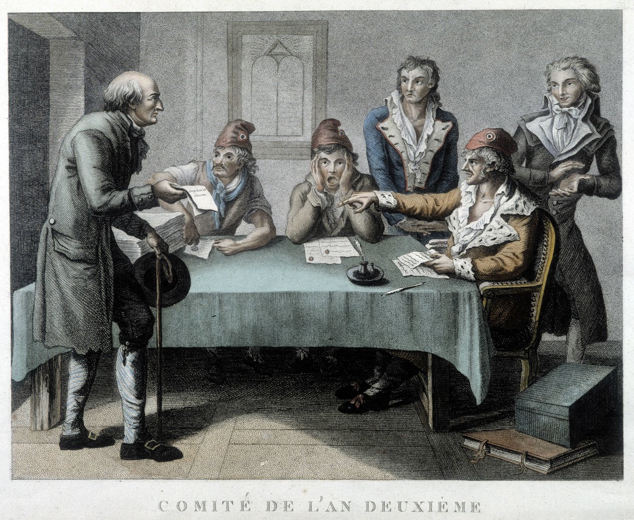 Komitet Rewolucyjny Roku II (1794) autorstwa Unknown artist