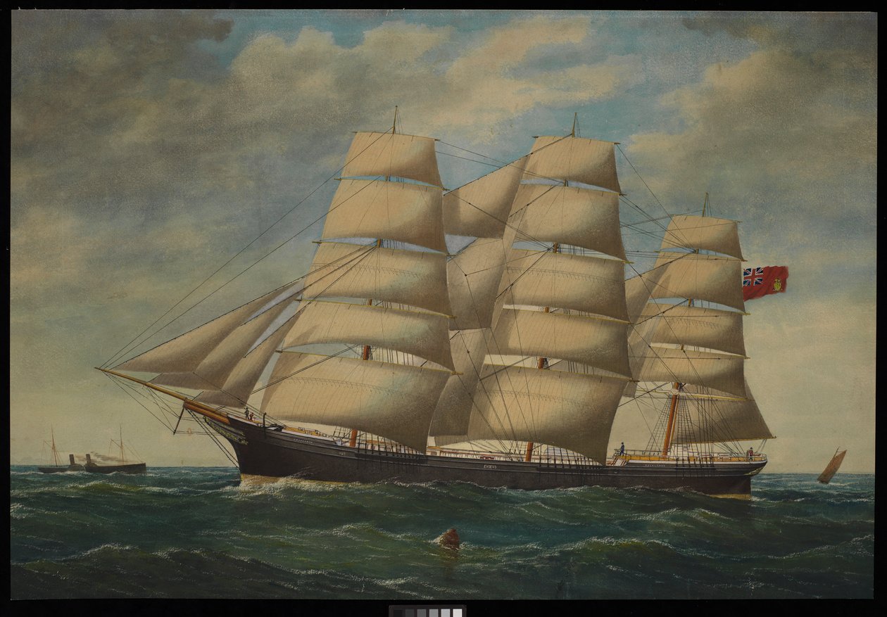 Rocklands 1878 (gwasz i akwarela) autorstwa Unknown artist