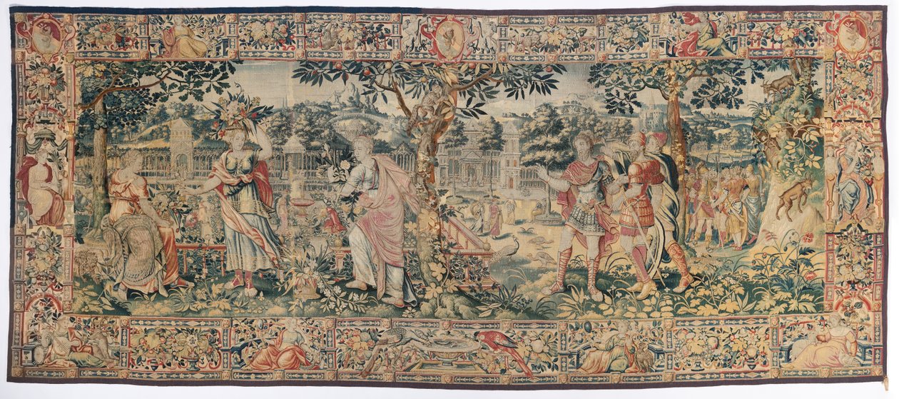 Rzymianie podziwiający Sabinki autorstwa Unknown artist