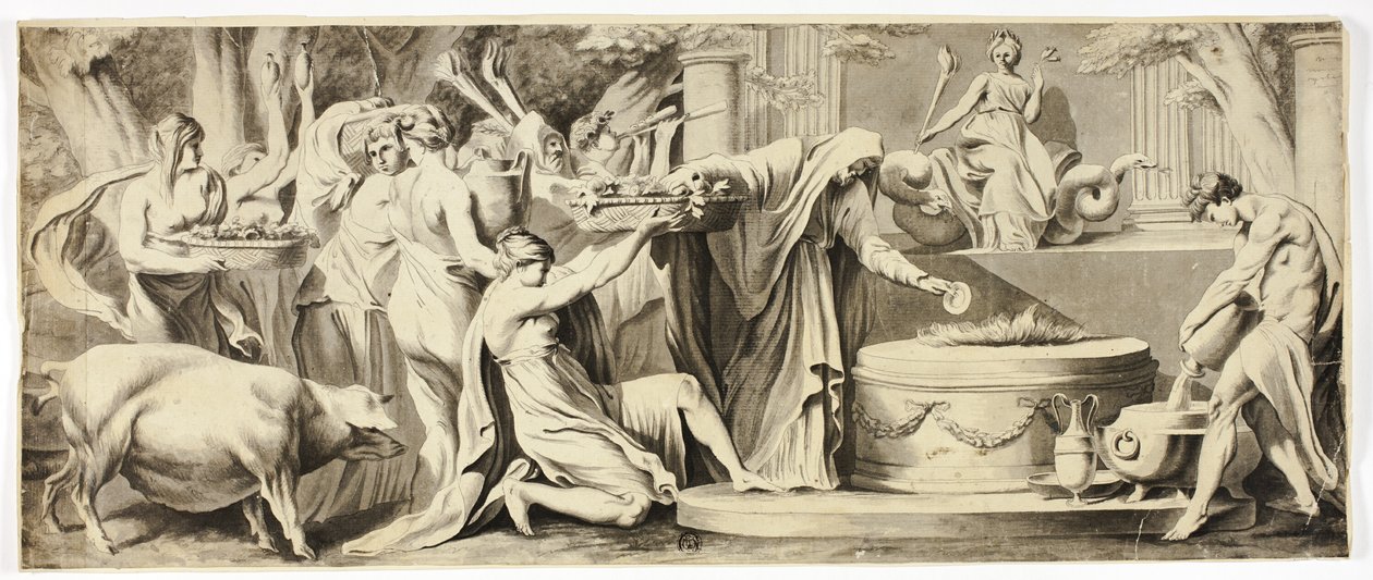 Ofiara dla Ceres autorstwa Unknown artist