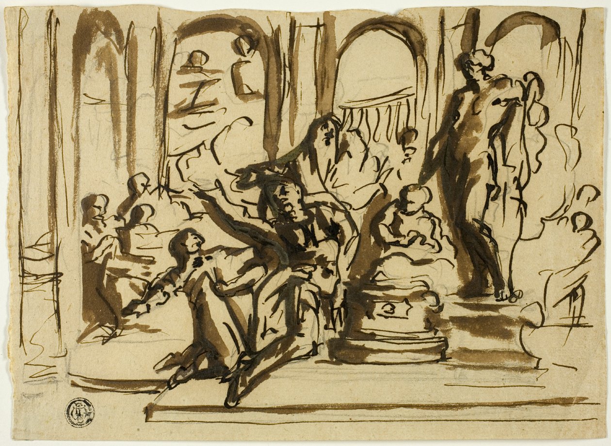 Scena ofiarna autorstwa Unknown artist