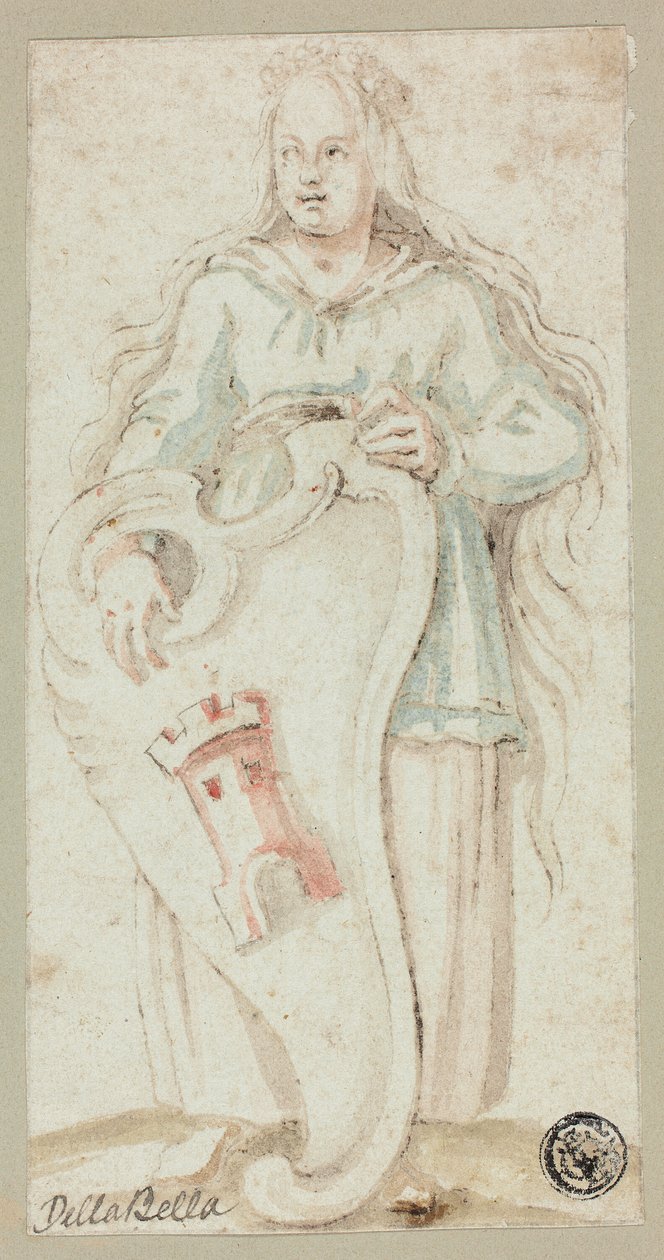 Święta Barbara autorstwa Unknown artist