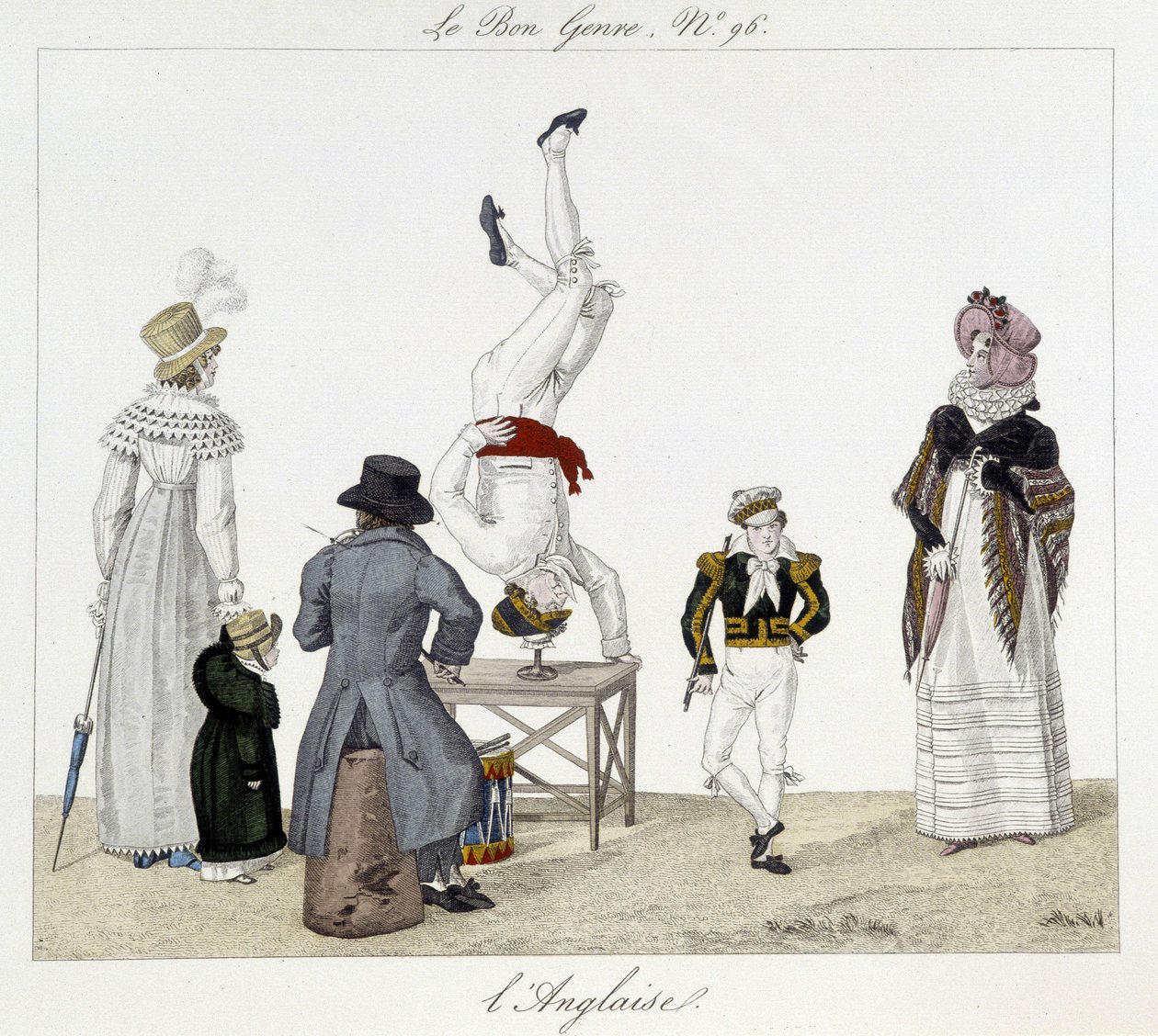 Saltimbanks: wyważarki - w „”Dobry gatunek””, deb. 19 wiek autorstwa Unknown artist