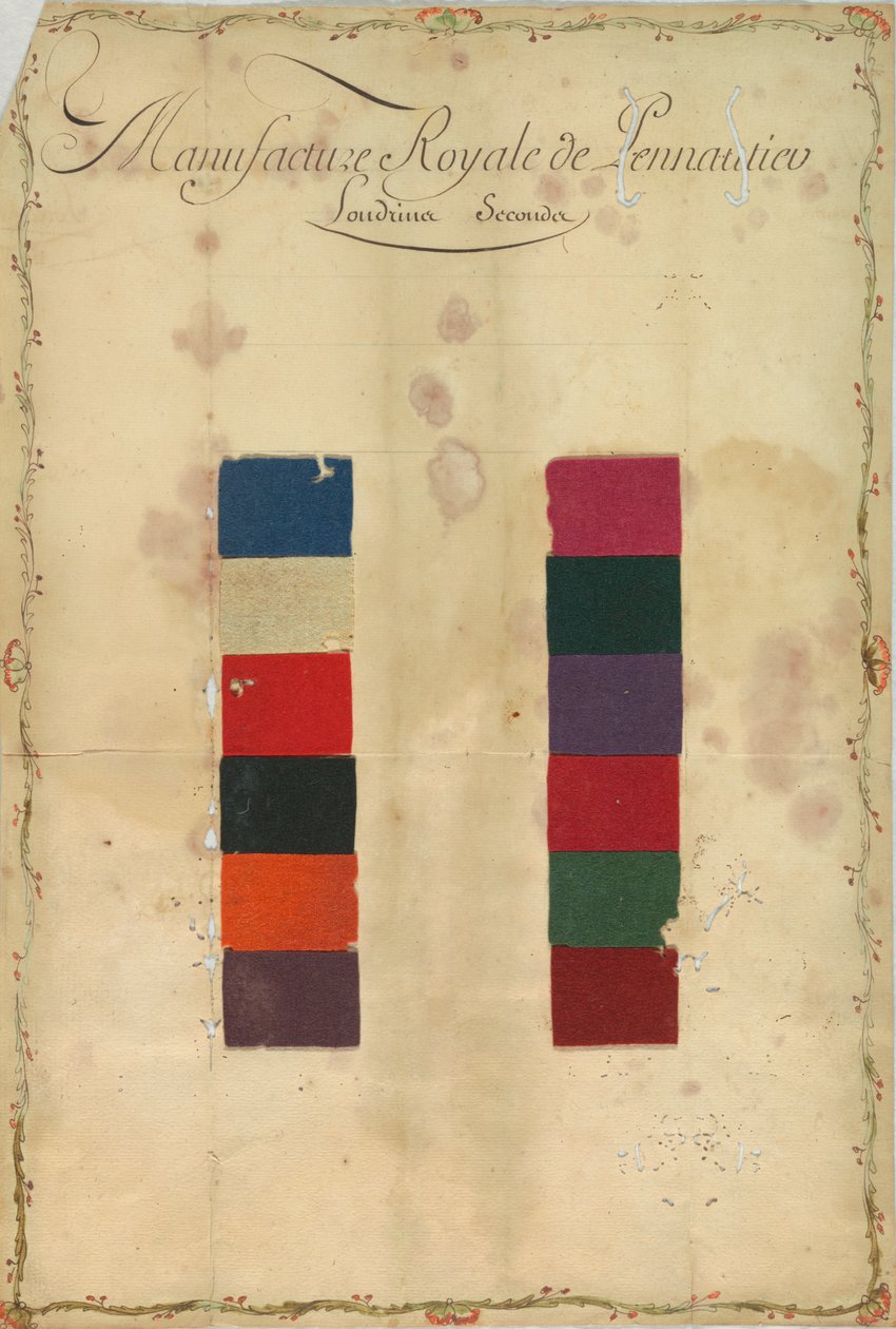 Przykładowy arkusz autorstwa Unknown artist