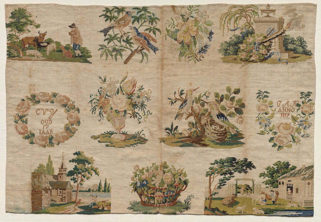Fragment samplera autorstwa Unknown artist