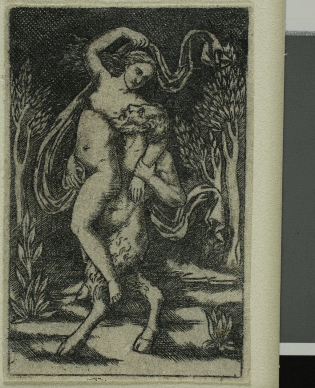 Satyr niosący nimfę autorstwa Unknown artist