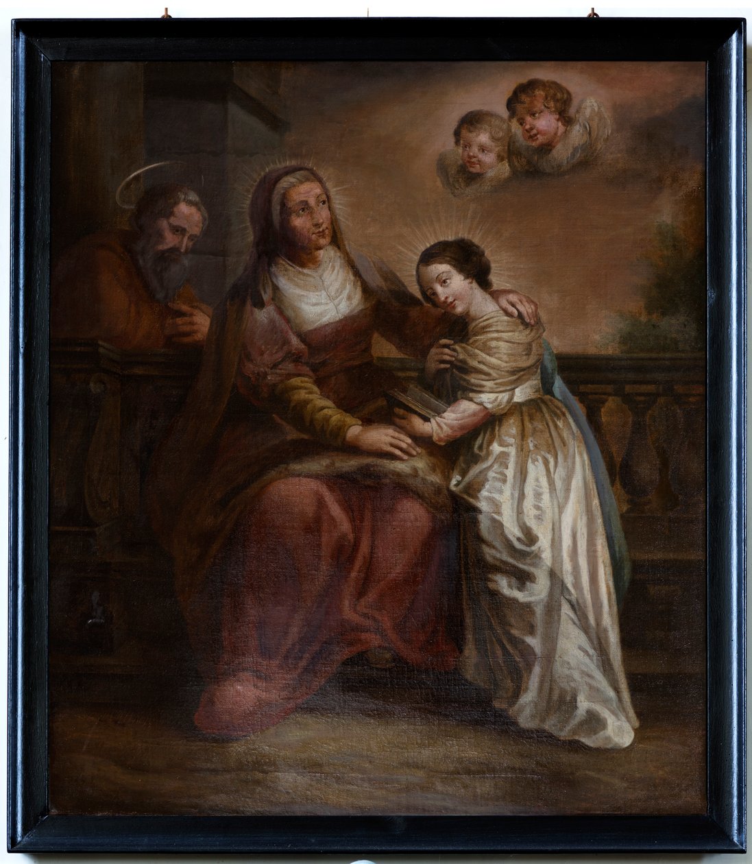 Schilderij, „Maria i jej rodzice” autorstwa Unknown artist