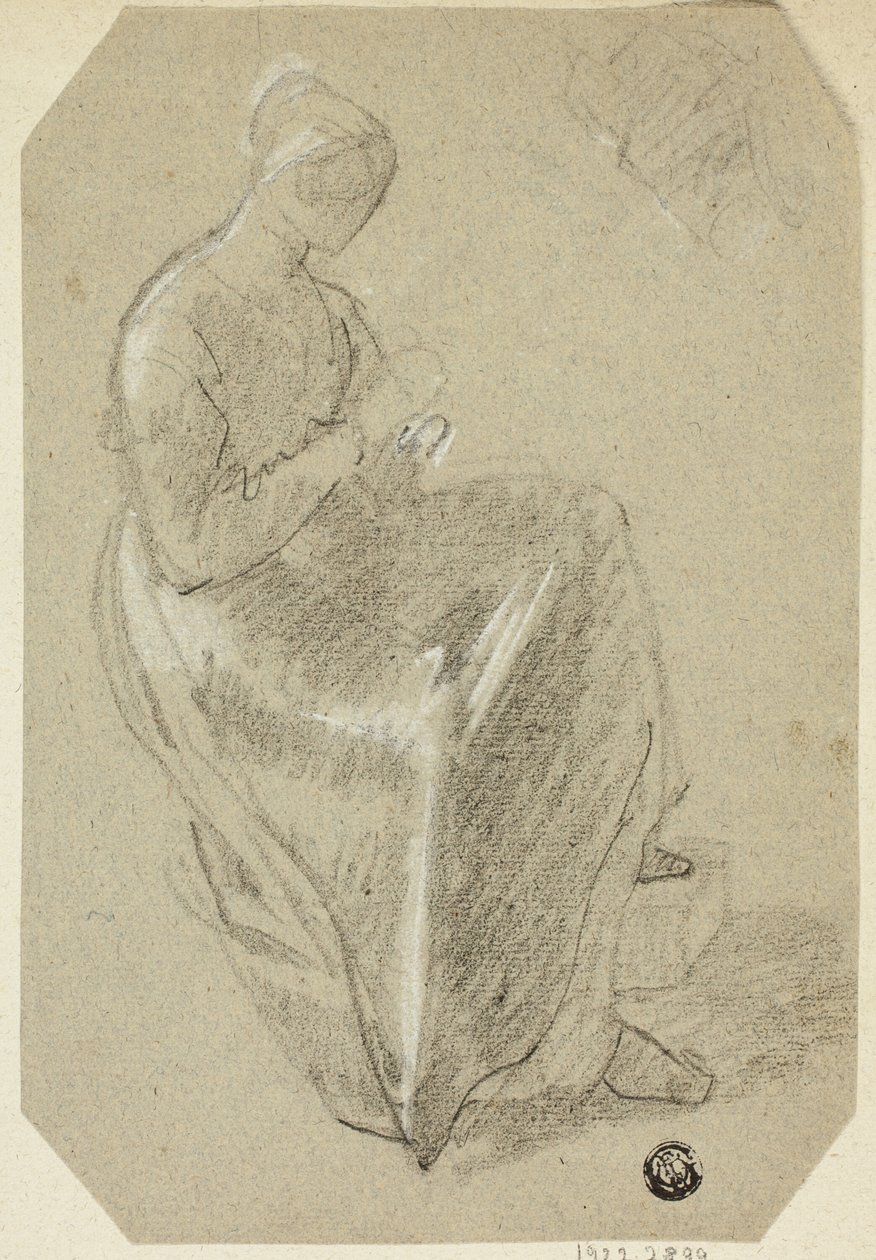 Kobieta siedząca autorstwa Unknown artist