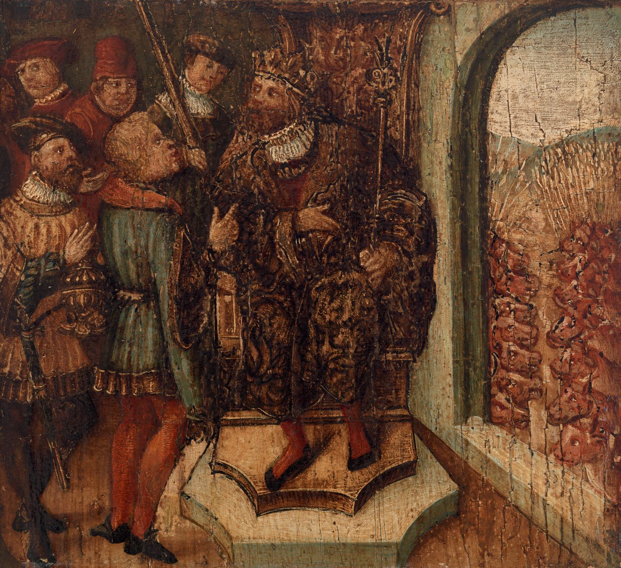 Siedem grubych i siedem chudych krów autorstwa Unknown artist