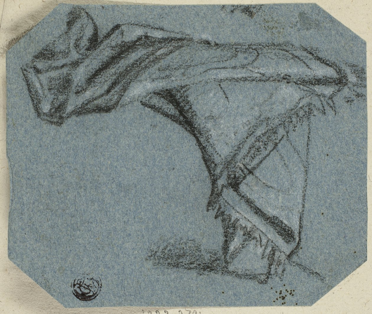 Szal w fałdy autorstwa Unknown artist