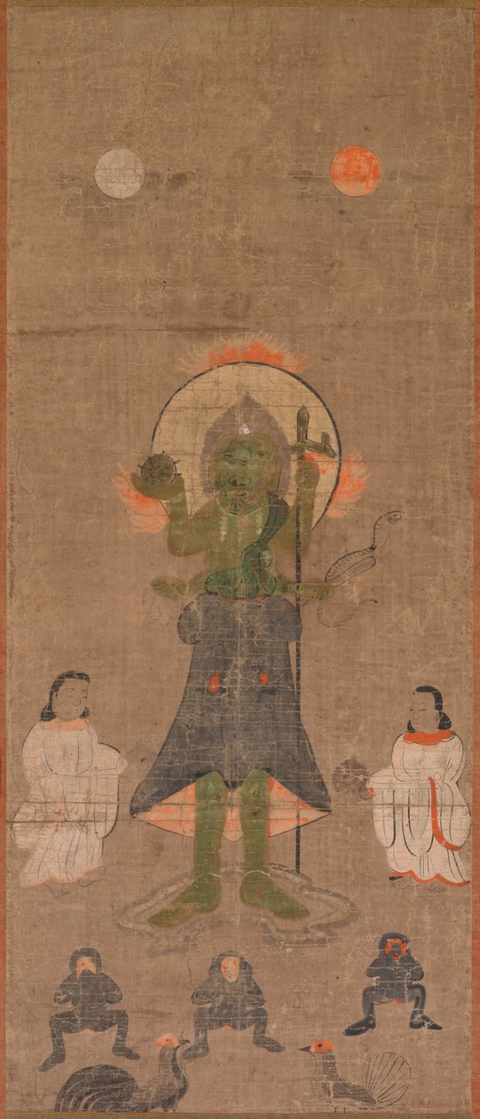 Shomen Kongo: Kongo z niebieską twarzą autorstwa Unknown artist