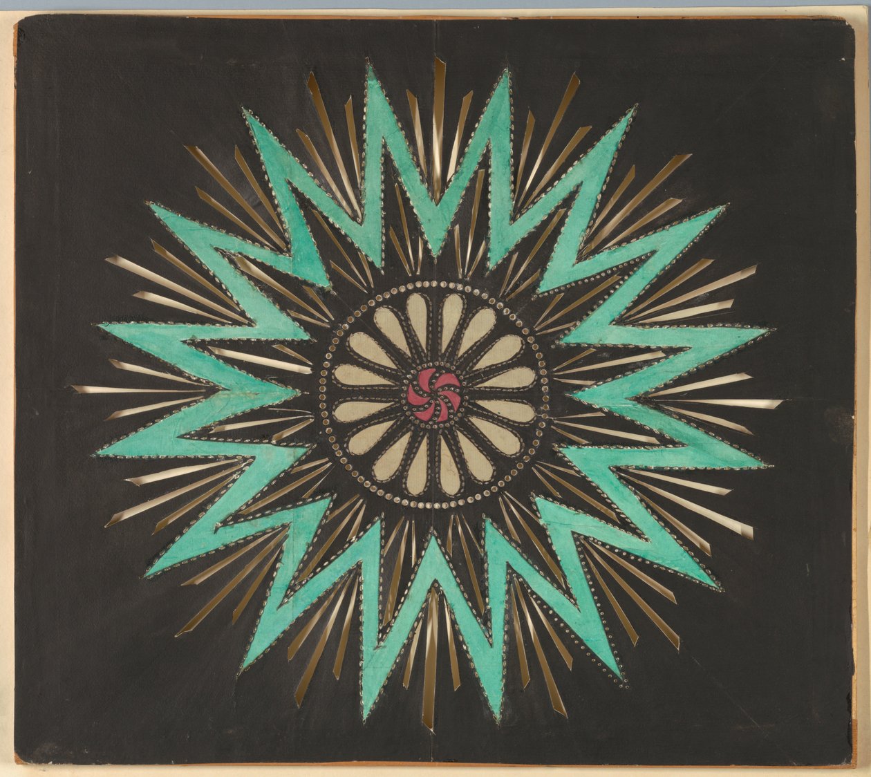 Szesnastoramienna gwiazda autorstwa Unknown artist