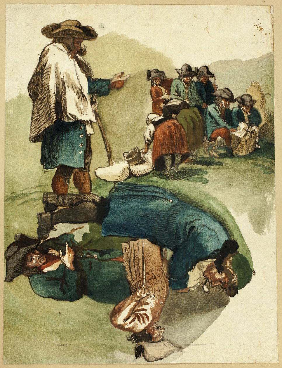 Szkice Podróżników autorstwa Unknown artist
