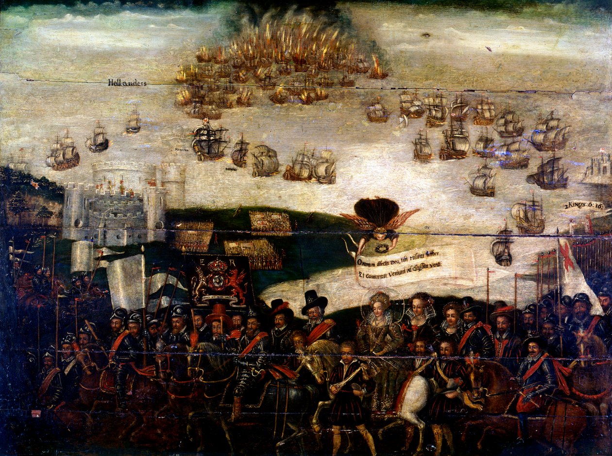 Hiszpańska Armada Dyptich autorstwa Unknown artist