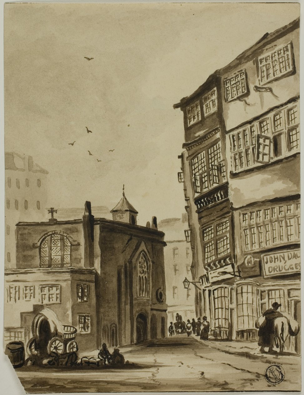 Kaplica św. Tomasza w Newcastle autorstwa Unknown artist