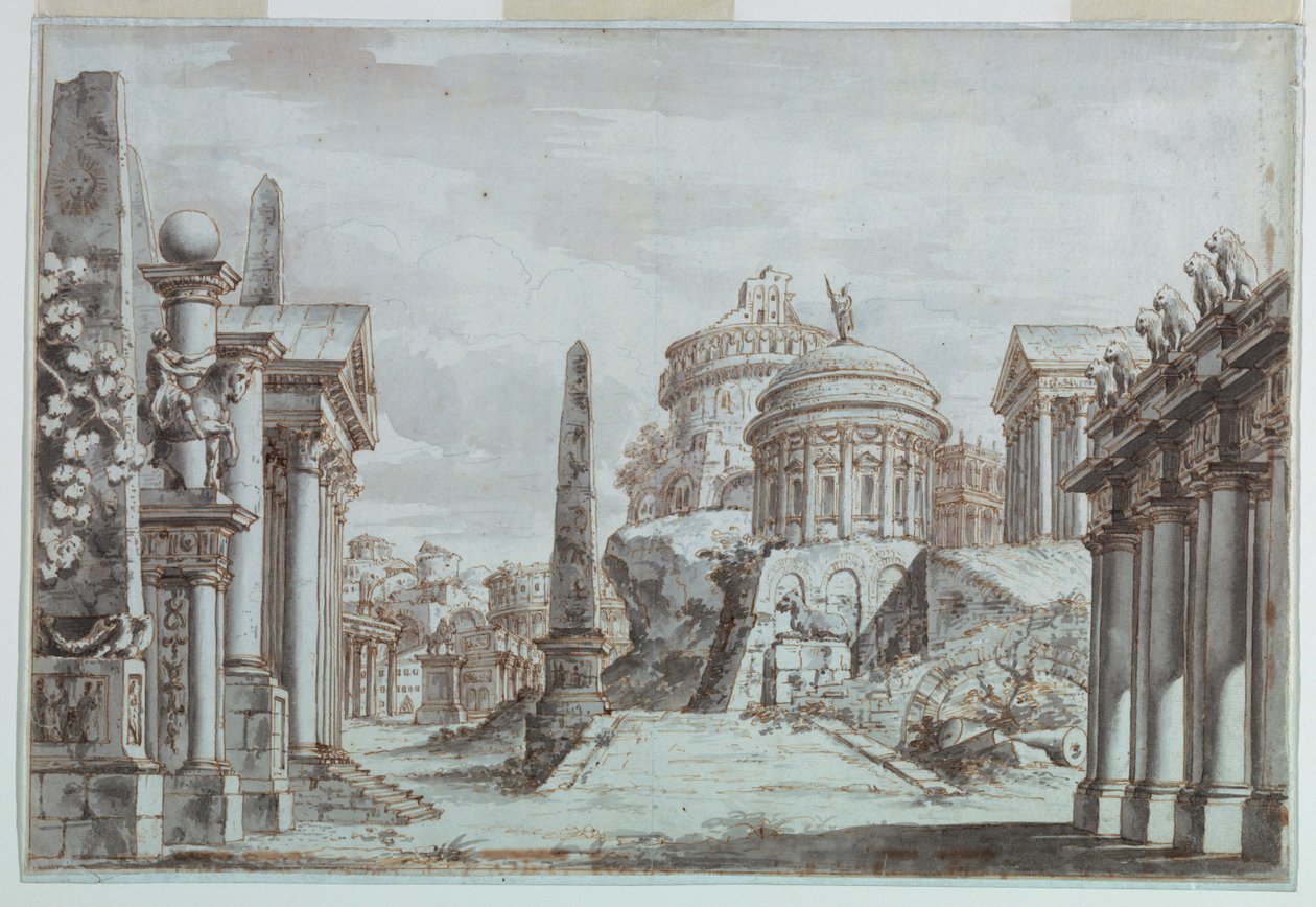 Scenografia, Forum autorstwa Unknown artist