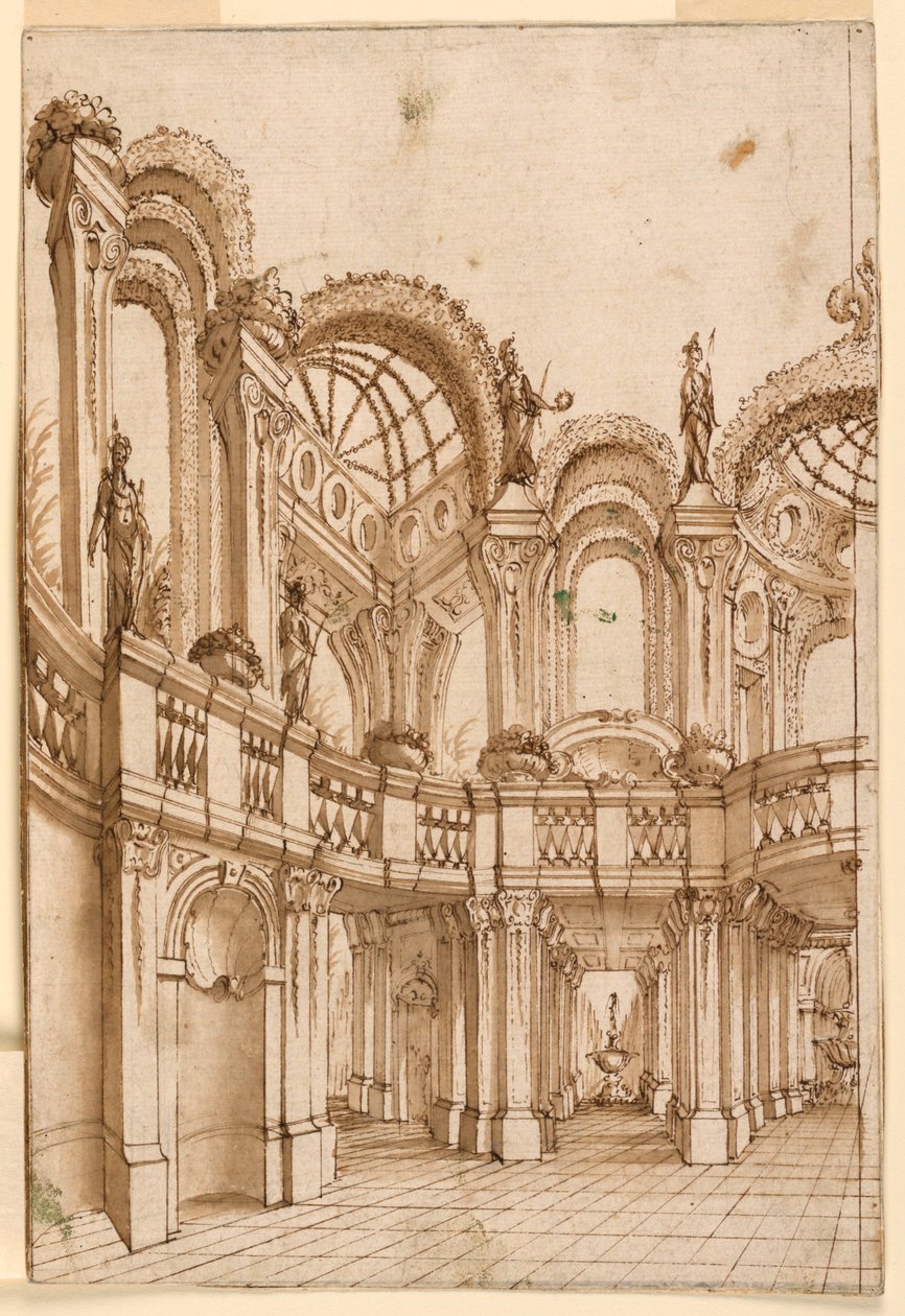 Scenografia: Architektura Ogrodowa autorstwa Unknown artist