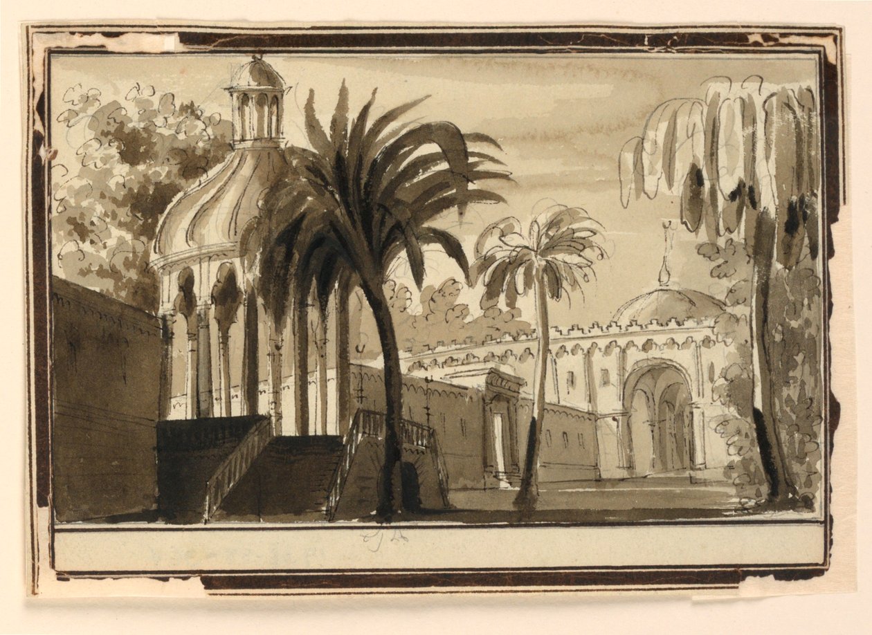 Scenografia, Ogrody Orientalne autorstwa Unknown artist