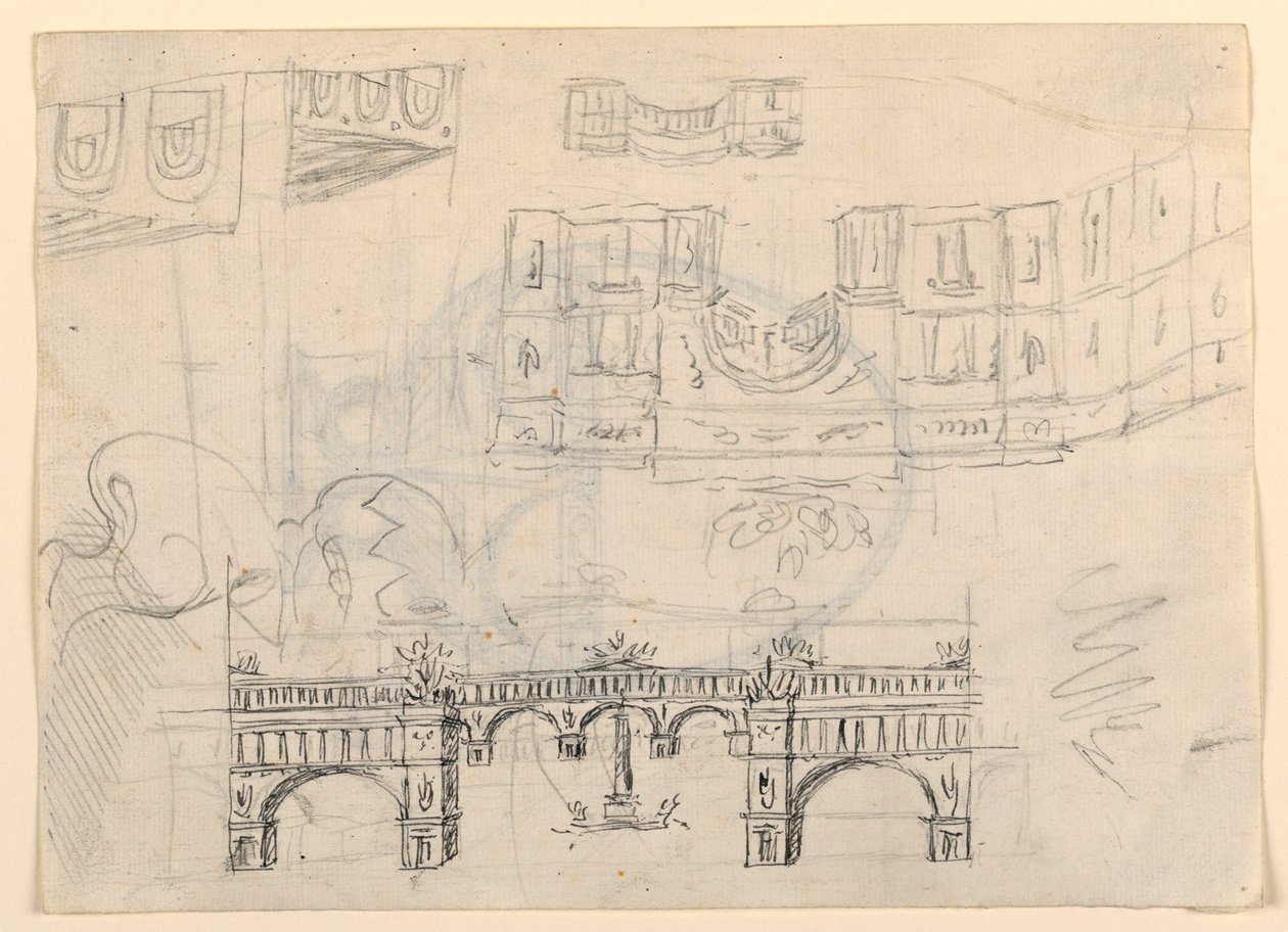 Scenografia: Rynek Miejski autorstwa Unknown artist