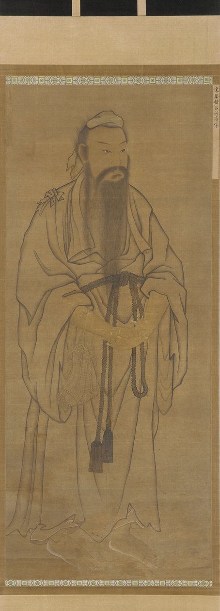 Stojąca postać Lü Dongbin autorstwa Unknown artist