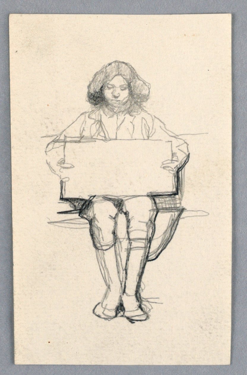 Studium młodego chłopca autorstwa Unknown artist