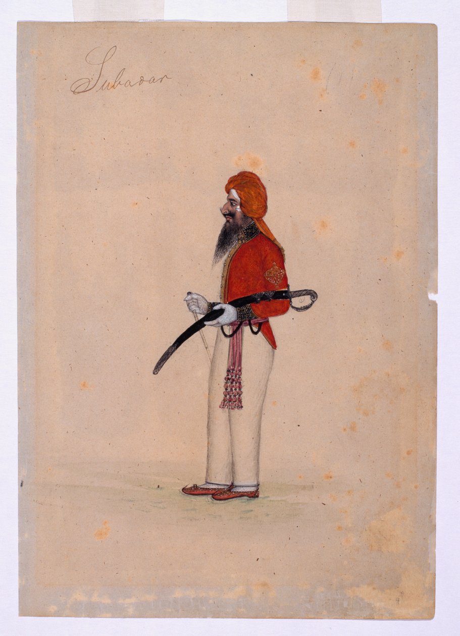 „Subedar” autorstwa Unknown artist