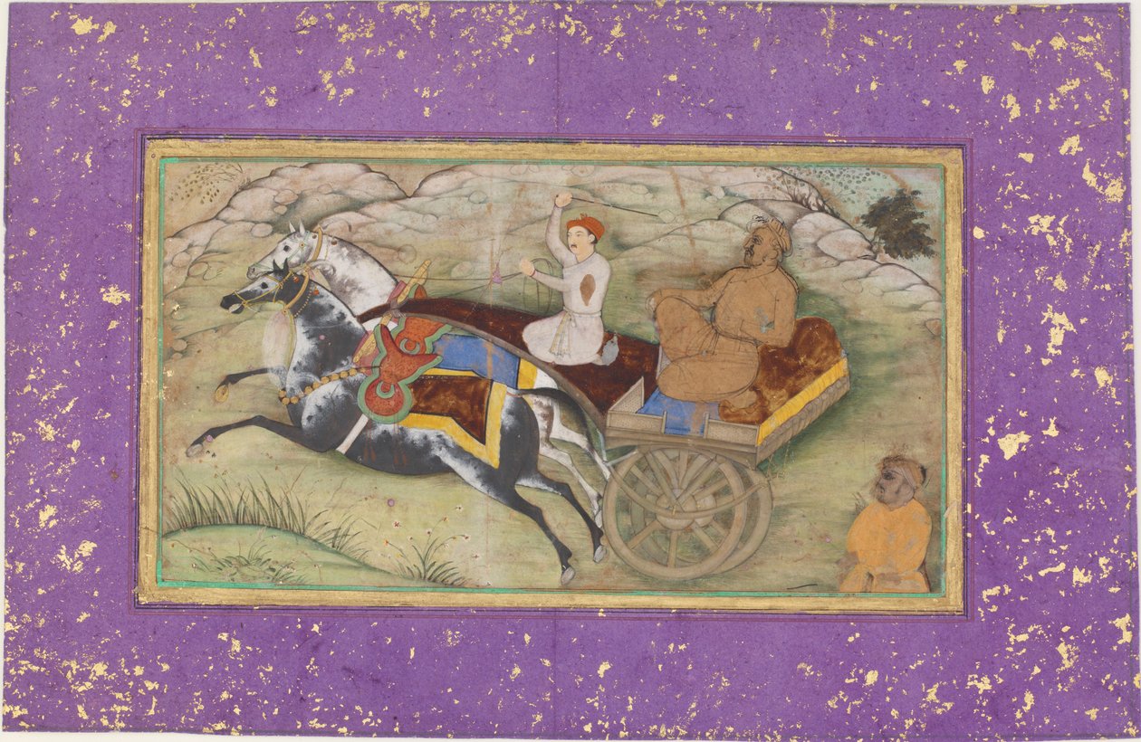 Sułtan Salim w powozie autorstwa Unknown artist