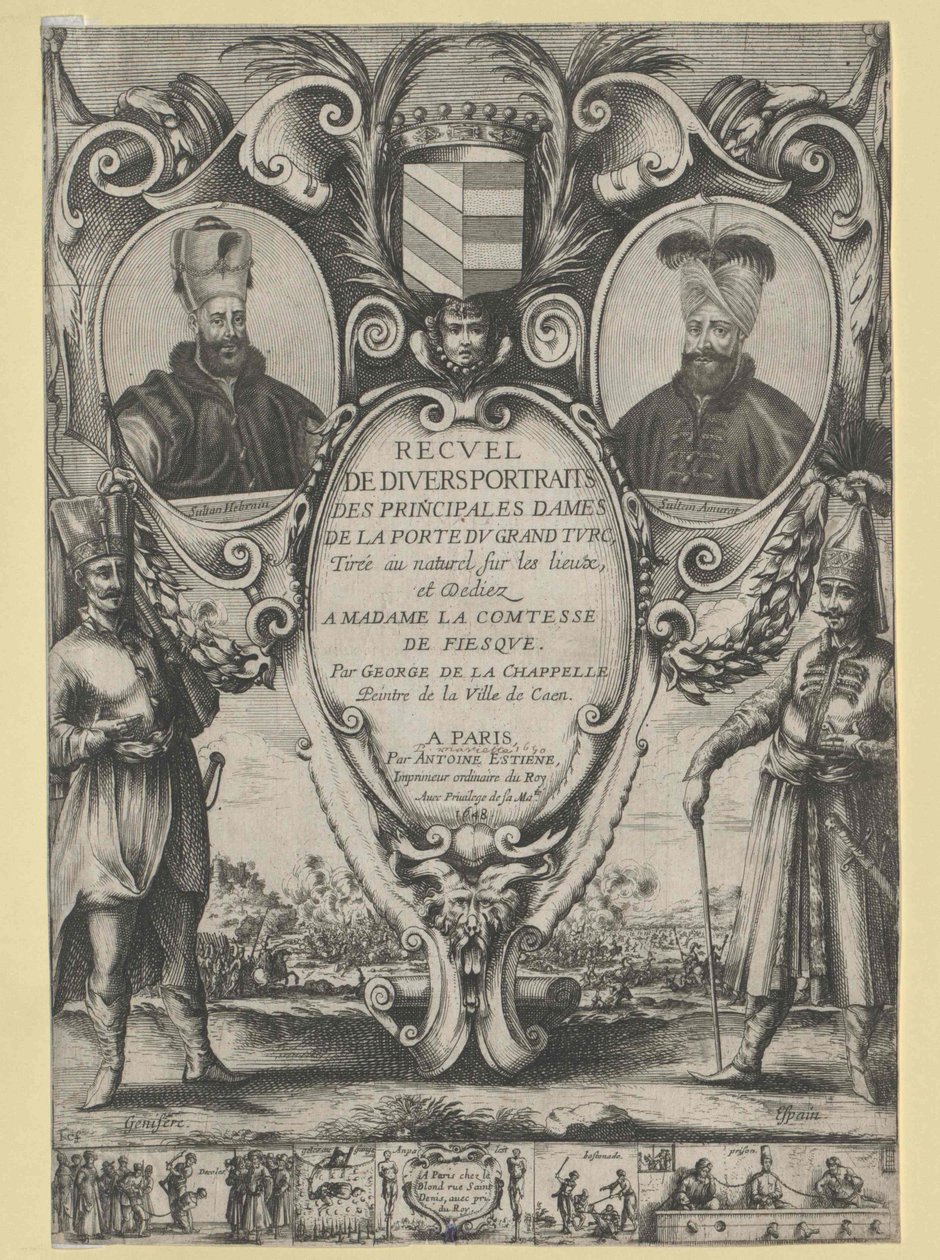Sułtan Turcji Murat IV (w druku) autorstwa Unknown artist