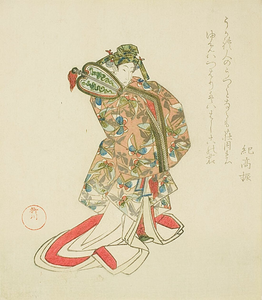 Surimono autorstwa Unknown artist