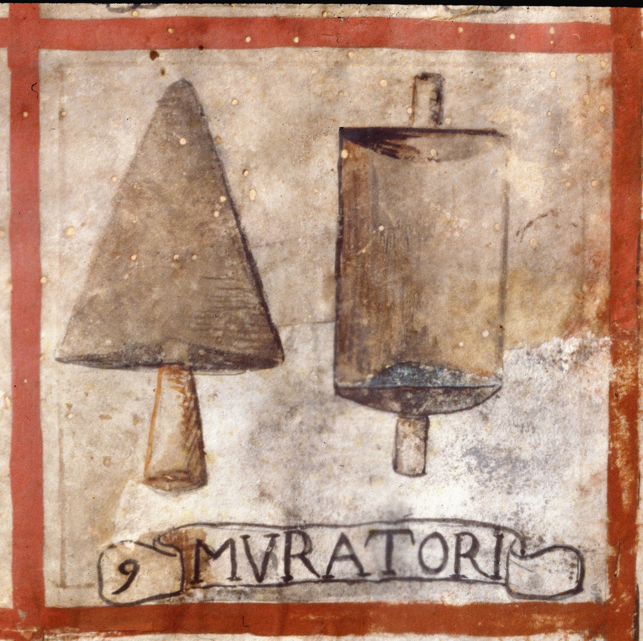 Symbol murarzy (tablica korporacyjna) autorstwa Unknown artist