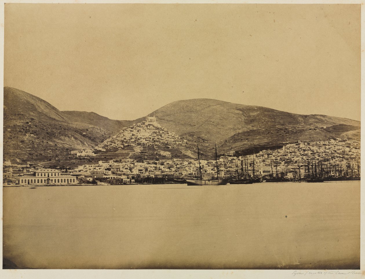 Syros, Centrum Handlu Lewantu autorstwa Unknown artist