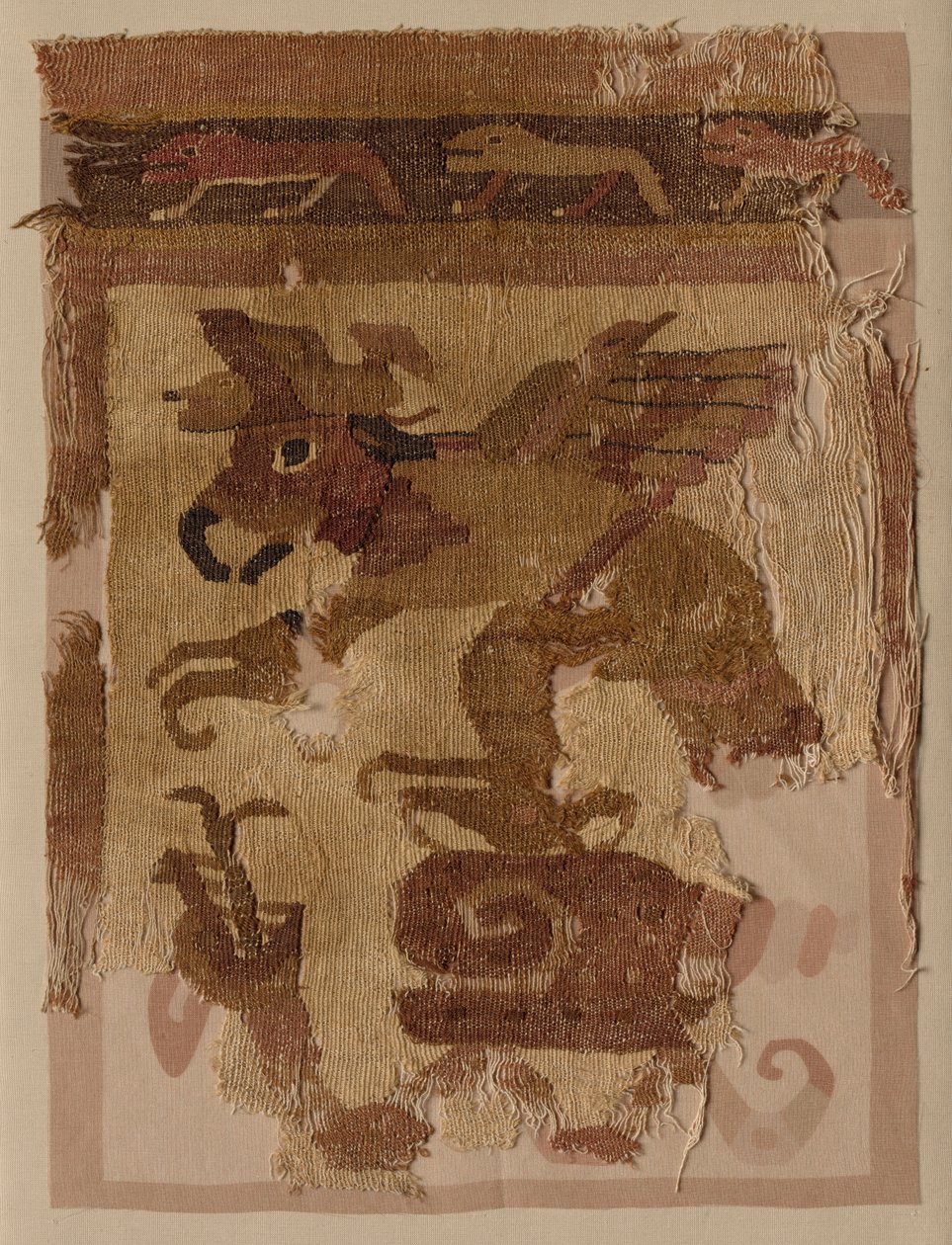 Fragment tkaniny autorstwa Unknown artist