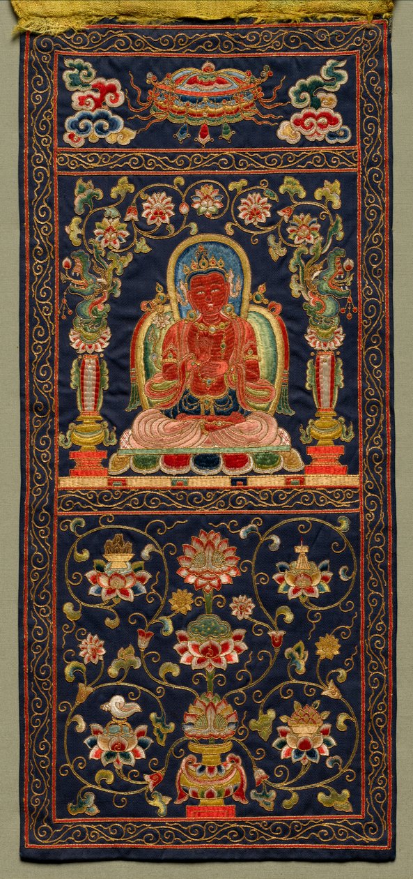 Thangka z Siódmym Bodhisattwą autorstwa Unknown artist