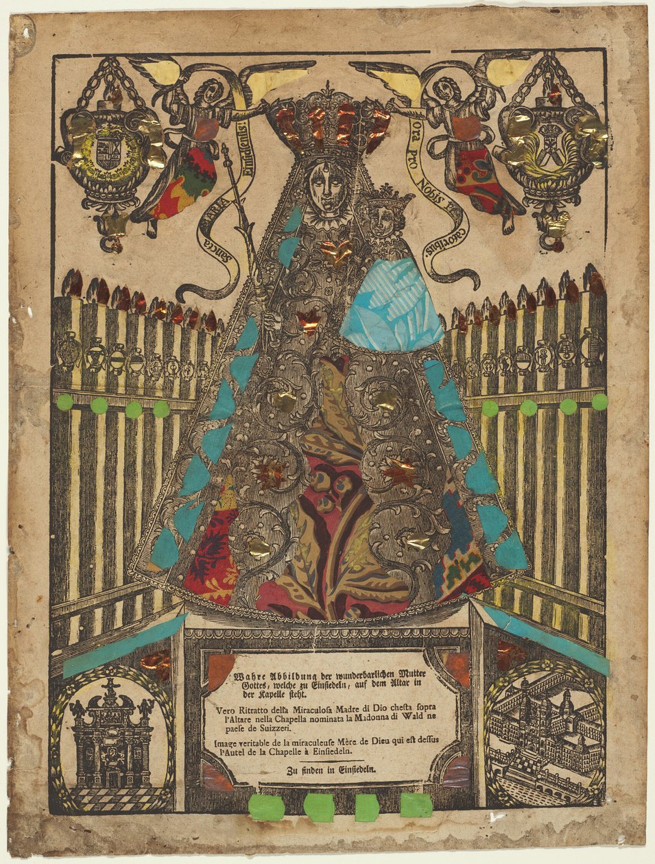 Adoracja Madonny z Einsiedeln autorstwa Unknown artist