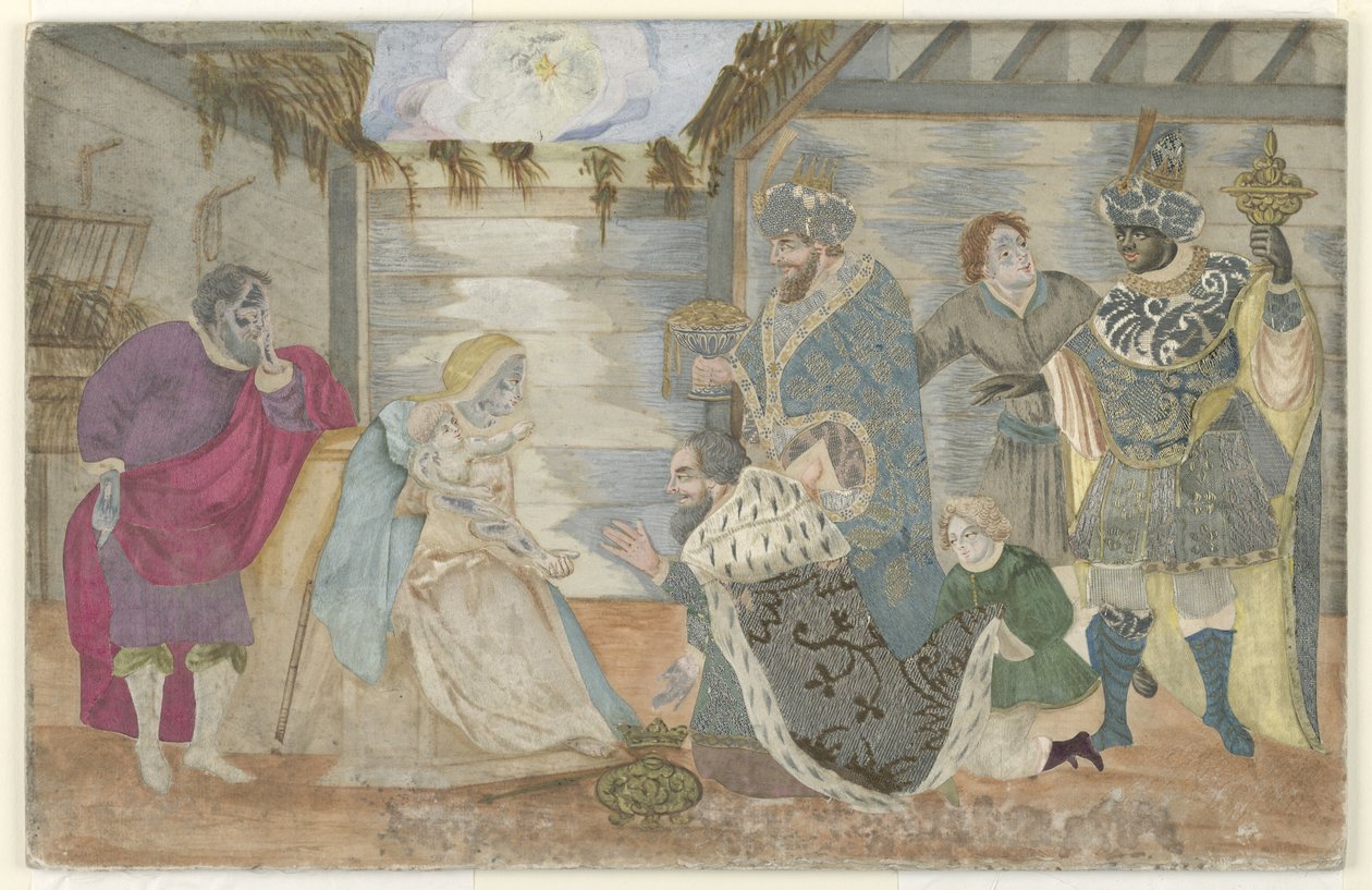 Pokłon Trzech Króli autorstwa Unknown artist