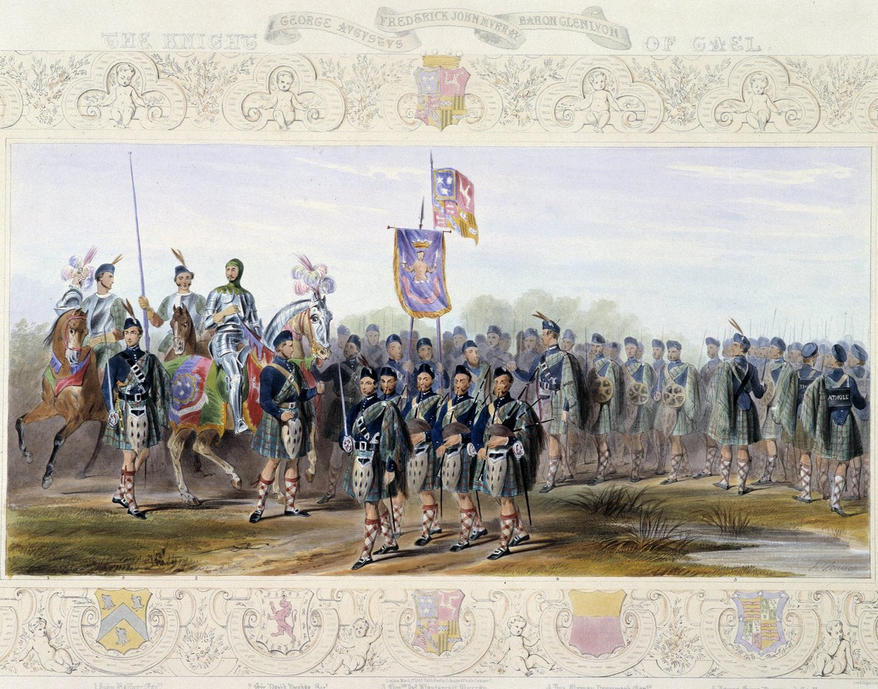 Armee of Wales - w „” Knight of England” J. Whatmana, wyd. T. M