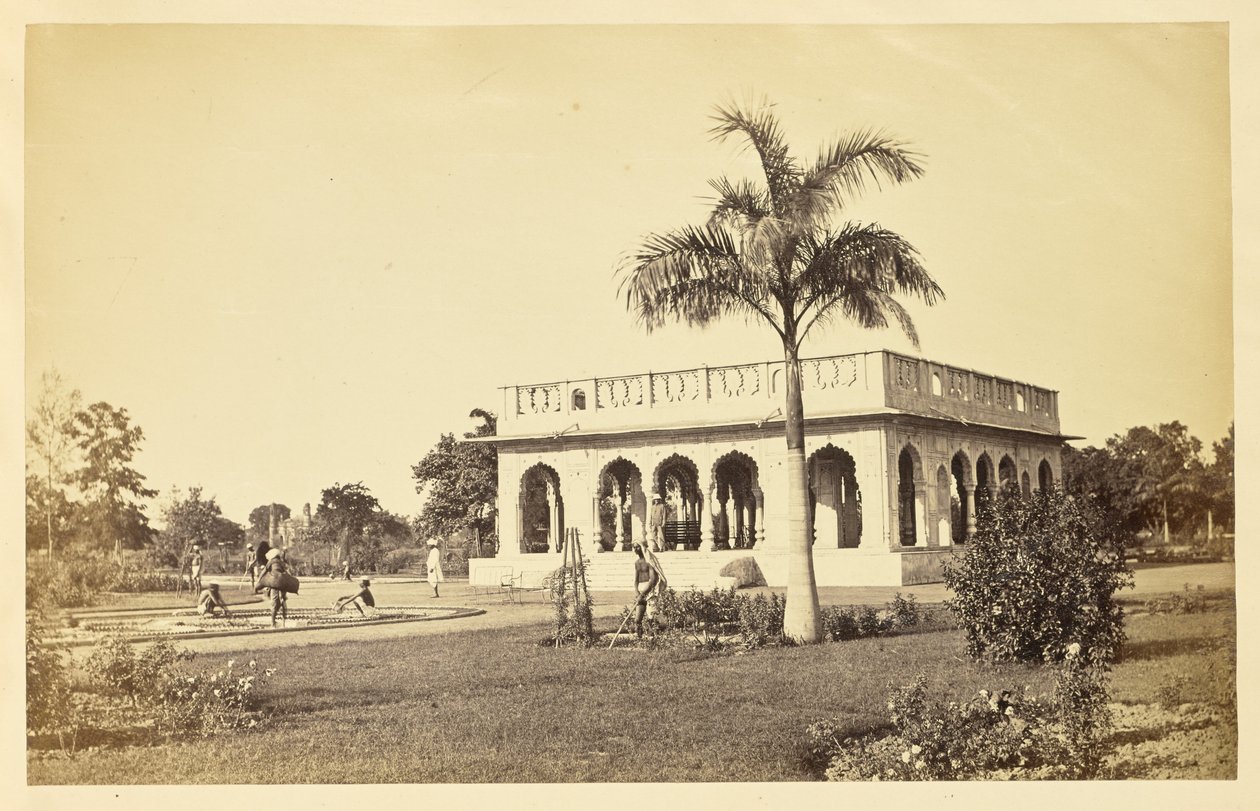 [Baradari w Wingfield Park, Lucknow]. autorstwa Unknown artist
