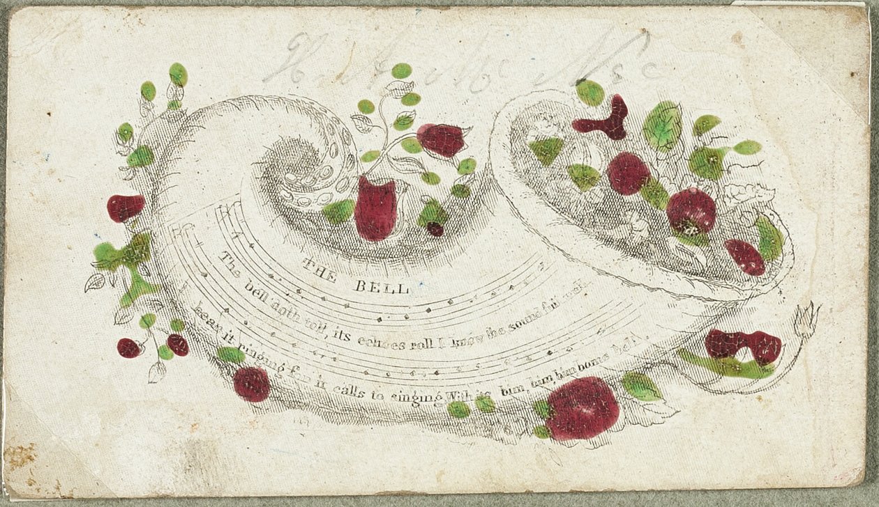 Dzwonek (walentynkowy) autorstwa Unknown artist