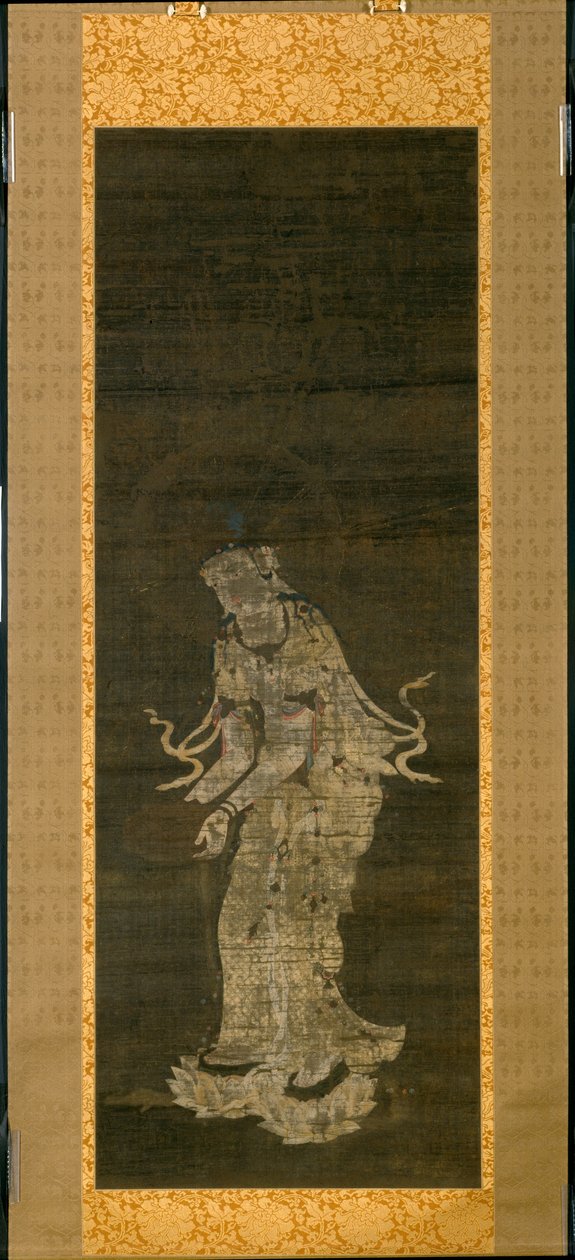 Bodhisattwa Kannon, z tryptyku Podejście Trójcy Amidy autorstwa Unknown artist