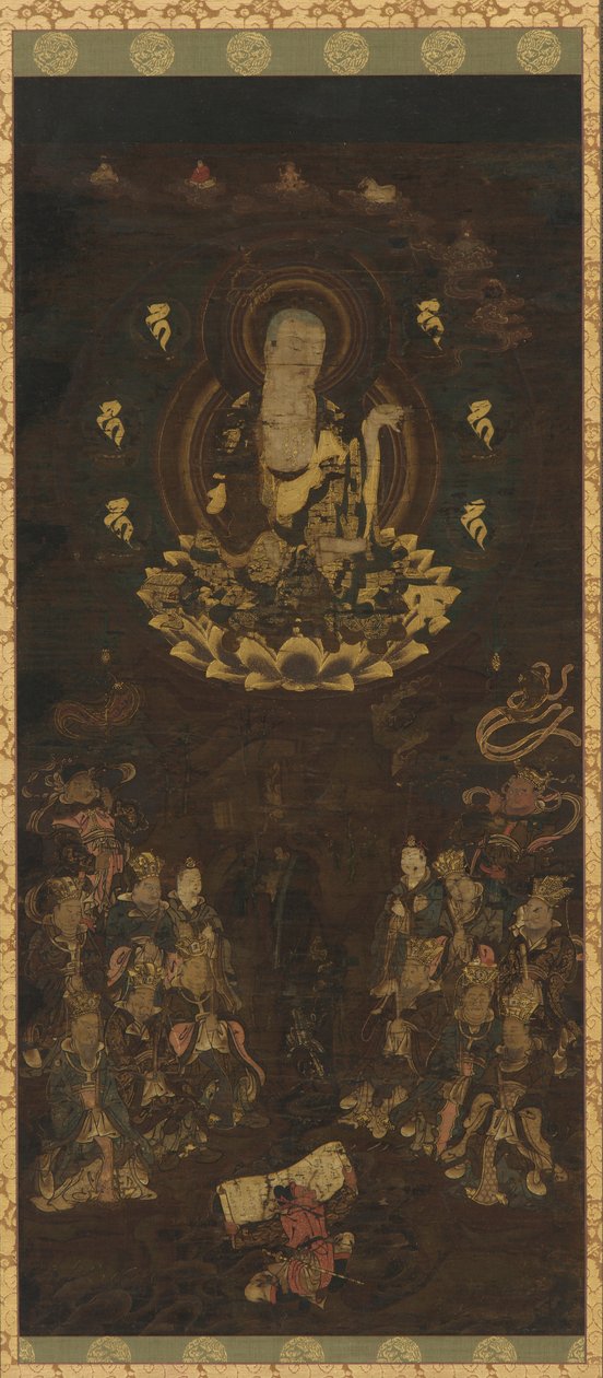 Bosatsu Jizo i Dziesięciu Królów Piekła autorstwa Unknown artist