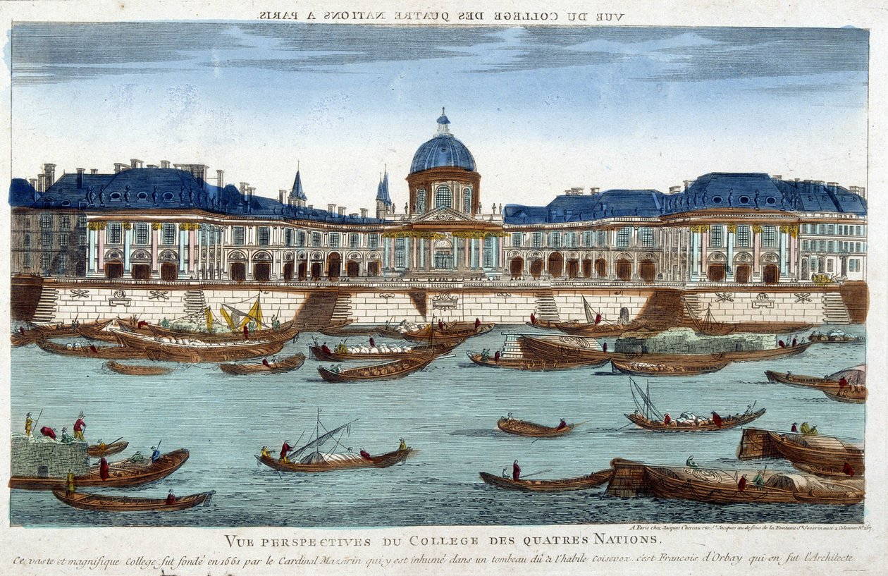 Kolegium Czterech Narodów - grawer autorstwa Unknown artist