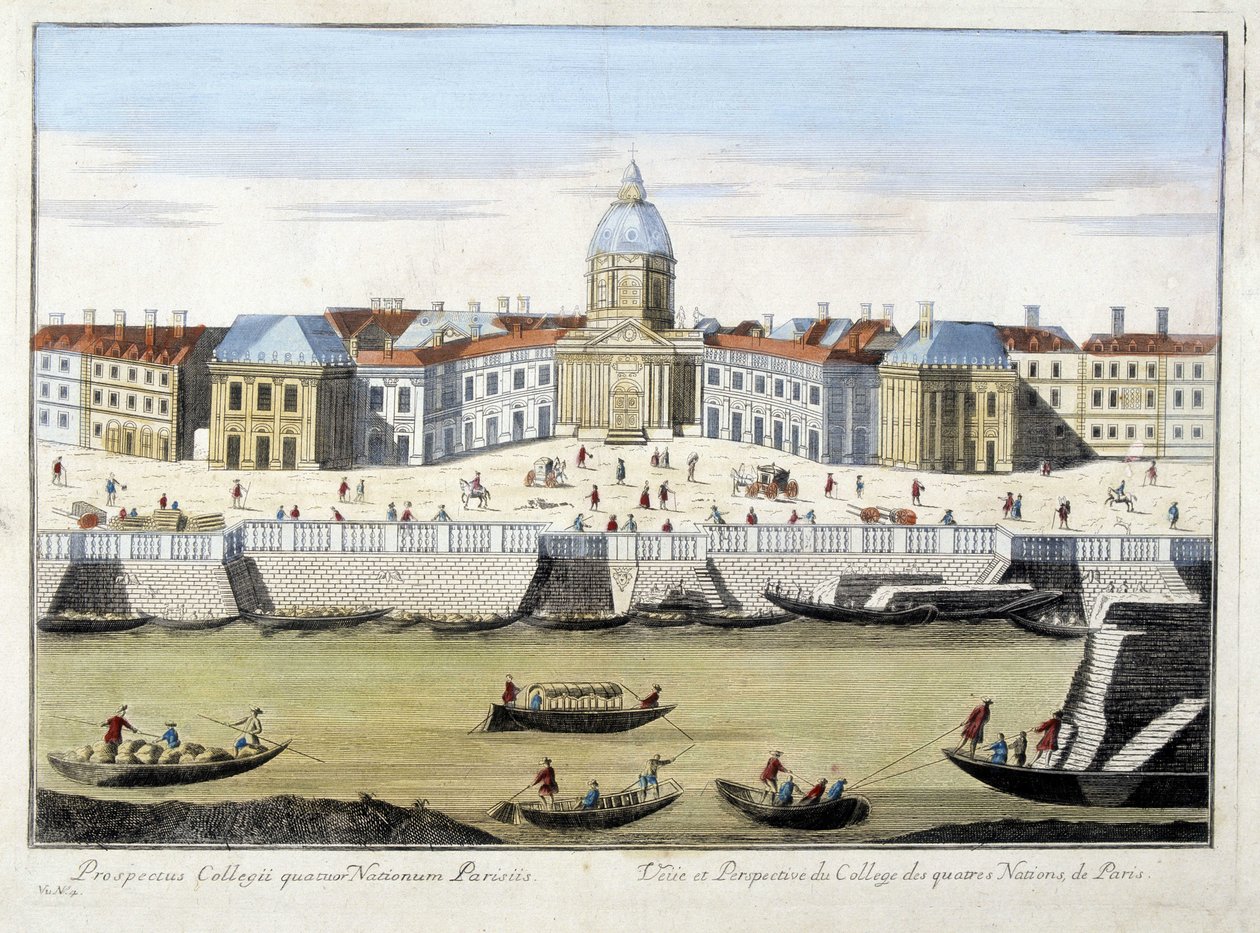 Kolegium Czterech Narodów - grawer autorstwa Unknown artist
